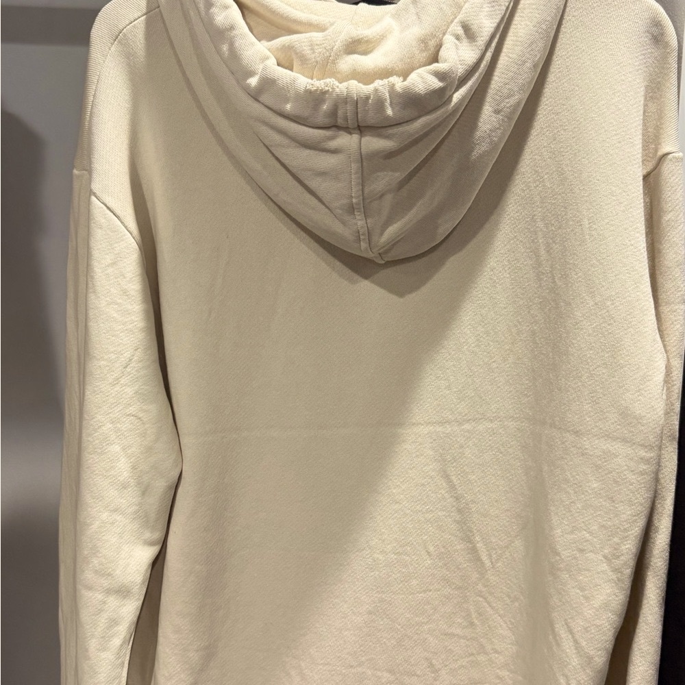 Gucci Cream oversized Hoodie with multi color Logo - Picture 3 of 3